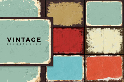 时尚高端复古风格的背景底纹纹理集合-PSD，JPG