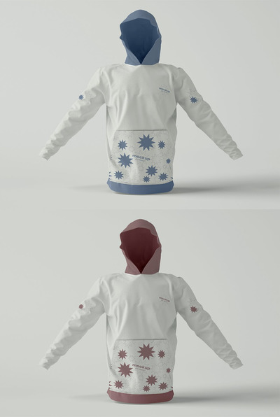 高端连帽衫设计样机[PSD]