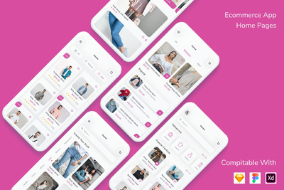 简约好用的淘宝电子商务APP UI KITS