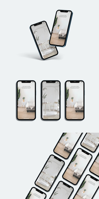 iPhone 12 Pro 手机样机（PSD）