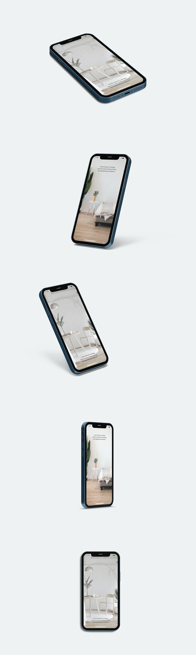 iPhone 12 Pro 手机样机（PSD）