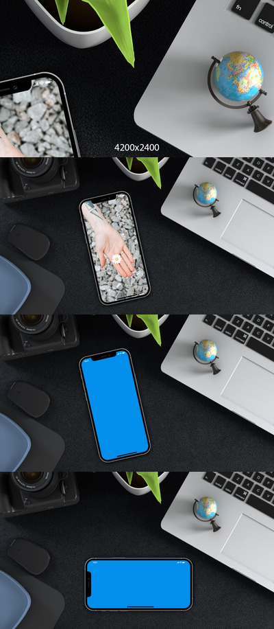 iPhone 12 手机样机（PSD）