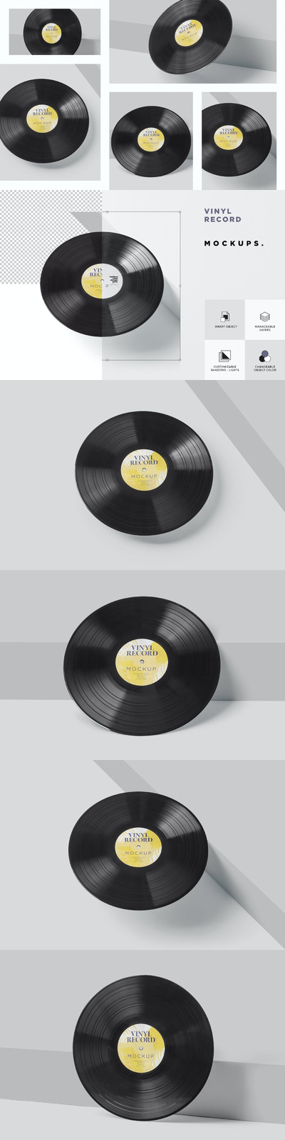 传统合脚唱片模型样机（PSD）