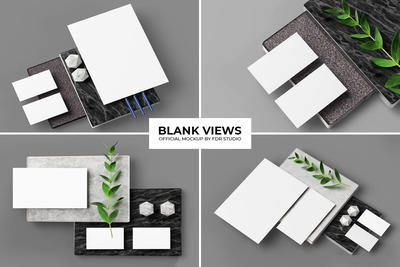 简约文具模型样机（PSD）