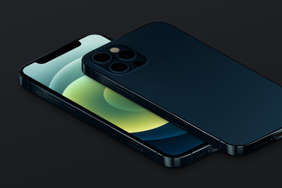 iPhone 12 Pro / Max 手机样机（PSD）