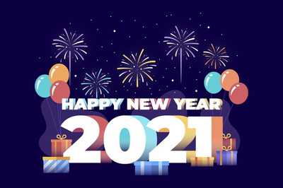 有趣的2021平面设计背景