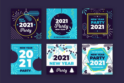 新年2021派对instagram帖子收集