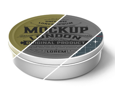 彩色金属锡盒子模型