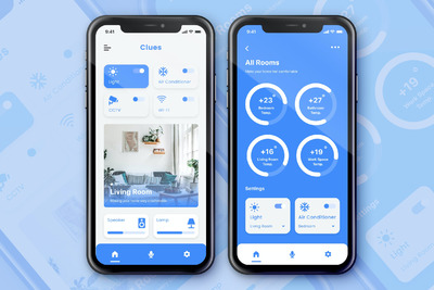 IOT物联网APP UI模板（PSD,FIG）