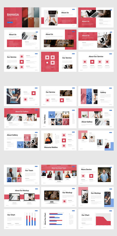 语言课程演示模板PPT（PPTX,KEY）
