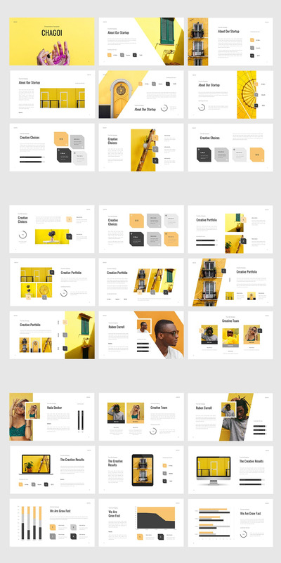 创新类产品展示PPT模板（PPTX,KEY）