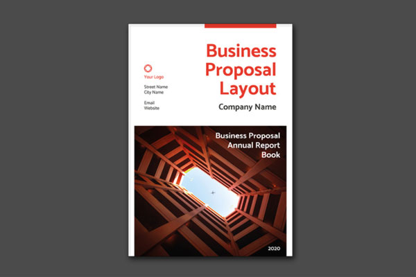 商业计划书排版布局设计模板