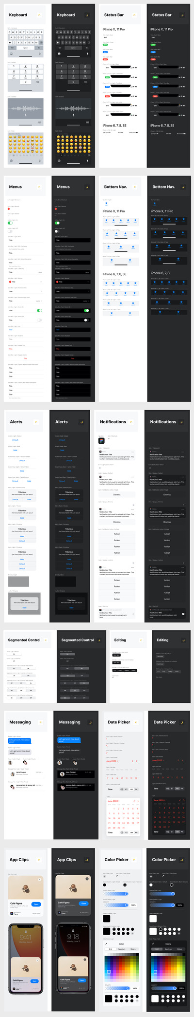 常见的iOS/iPadOS系统界面UI工具包
