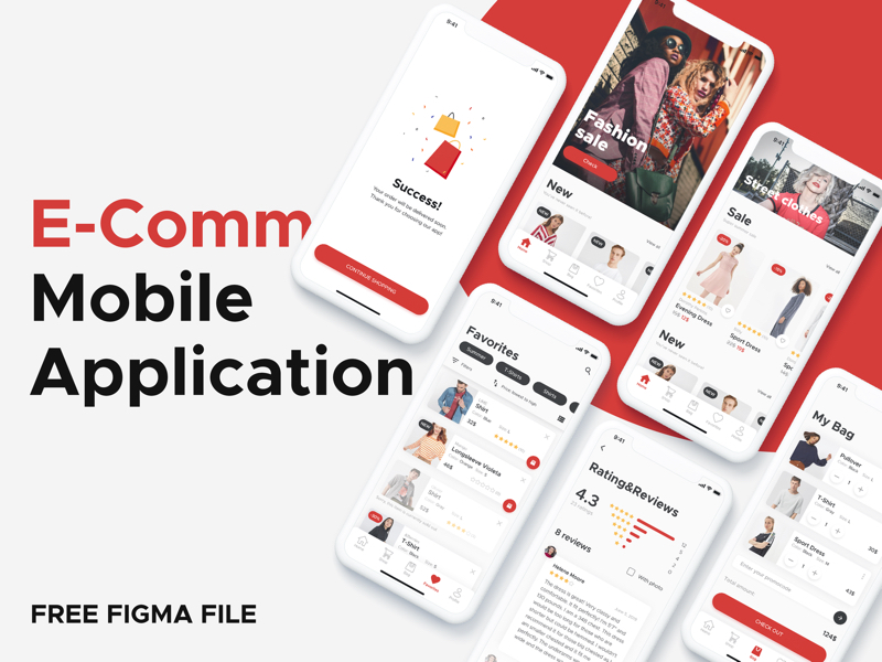 移动电商手机APP页面