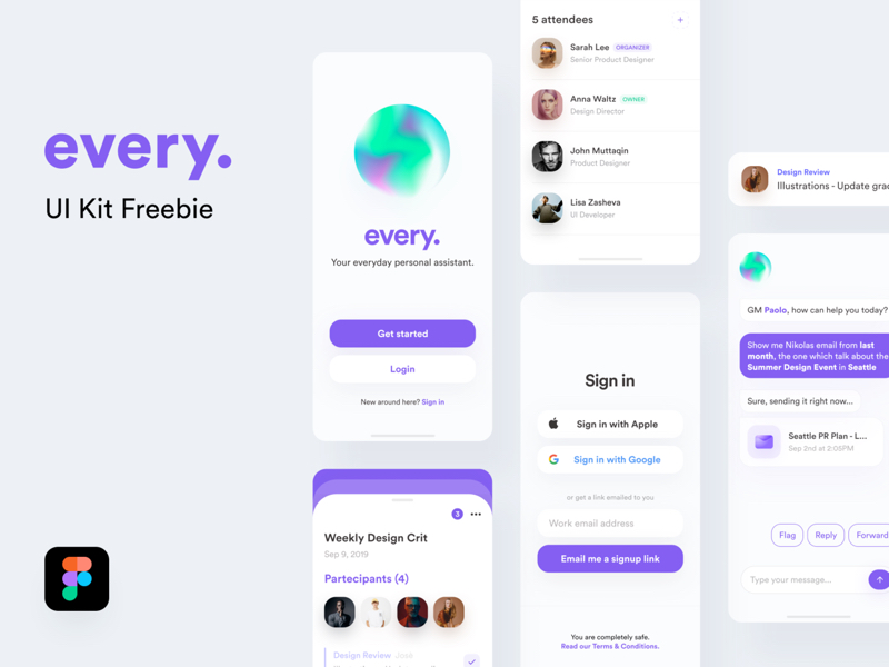 智能私人助理UI工具包