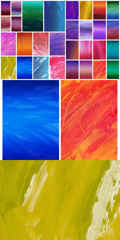 水粉简约纹理（JPG）