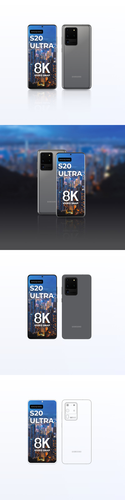 三星Galaxy S20 安卓手机样机