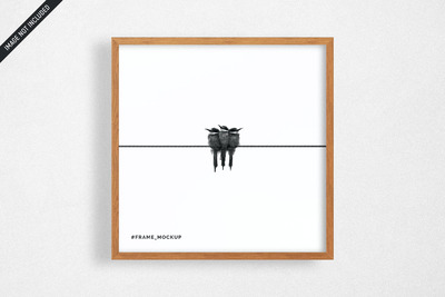 木质画框样机（PSD）