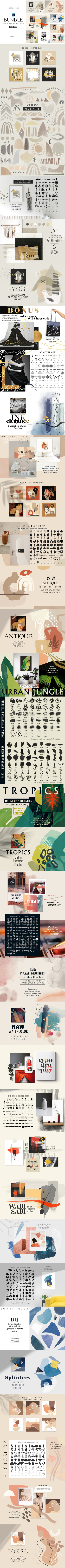 700+独特的ps印章笔刷套装