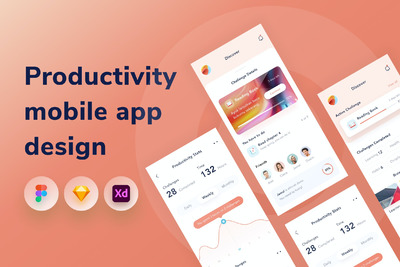 生产力移动应用APP（FIG,SKETCH,XD）