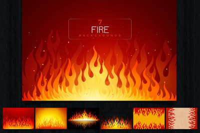 动画火焰背景底纹纹理集合
