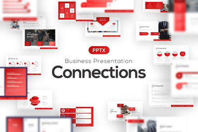 高端简约商业商务powerpoint幻灯片演示模板（pptx）