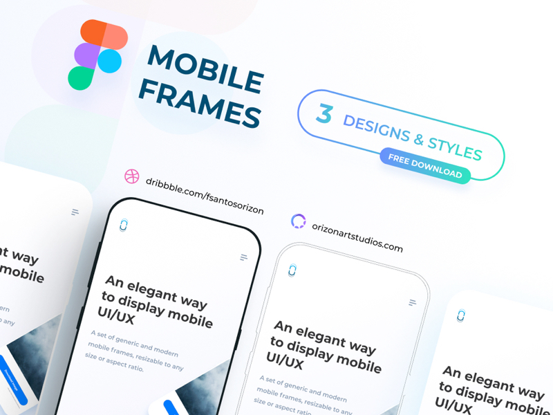 平面移动UI框架模型