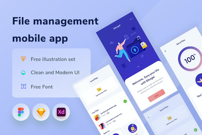 云存储管理APP（FIG,SKETCH,XD）