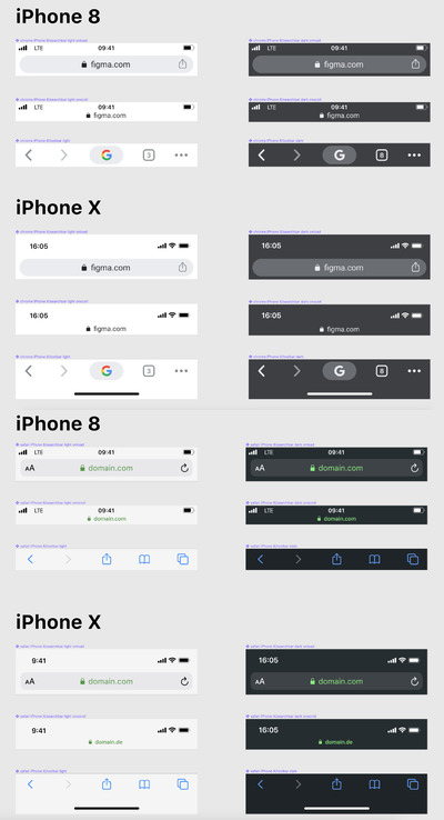 iOS浏览器UI工具包