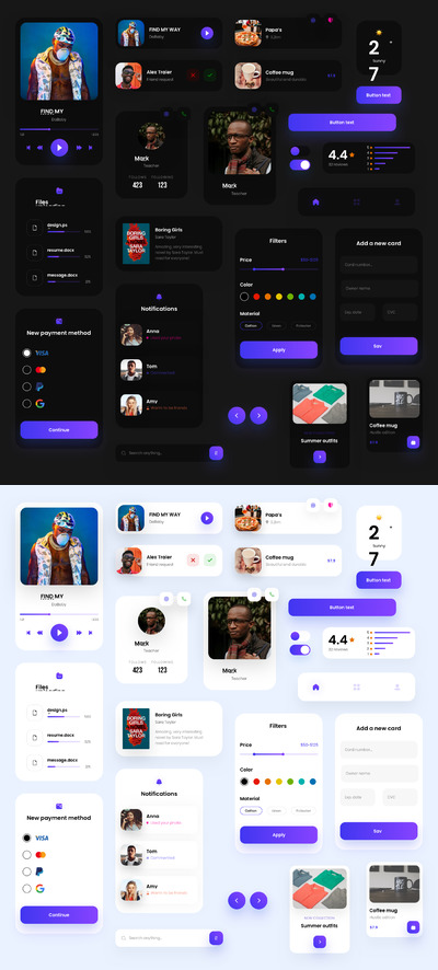 网页UI组件工具包