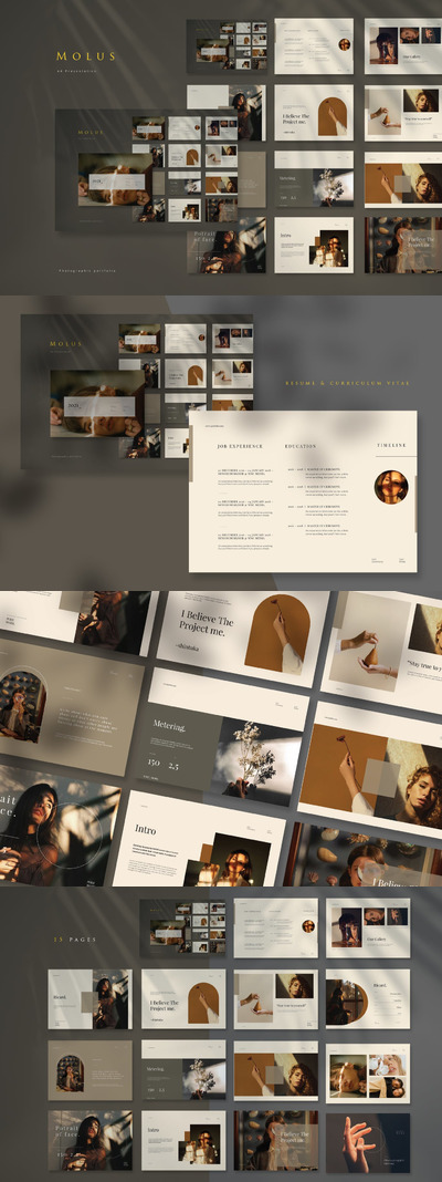 时尚高端简约优雅多用途的高品质powerpoint幻灯片演示模板（pptx）