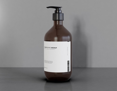 香水护肤品包装模型[PSD]