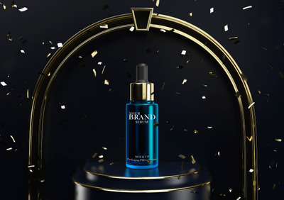 精华滴管护肤产品样机[PSD]