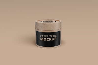 纸质的护肤品包装样机[PSD]