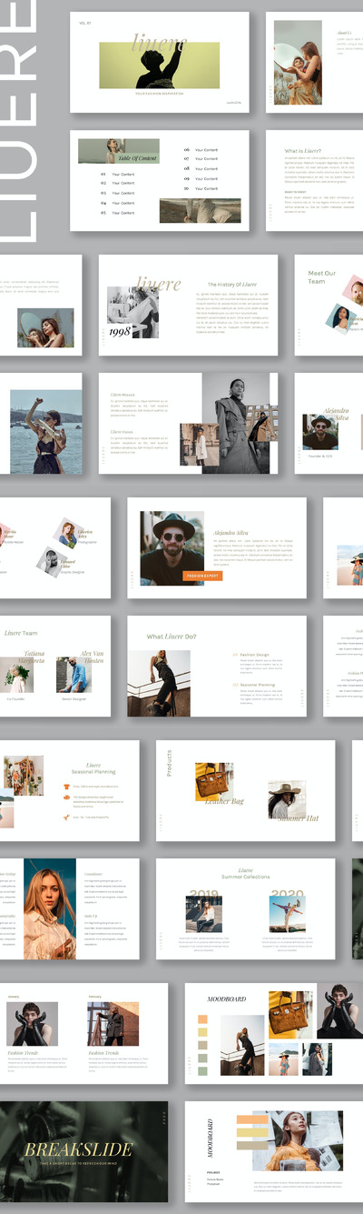 极简主义精美PPT模板（PPTX）