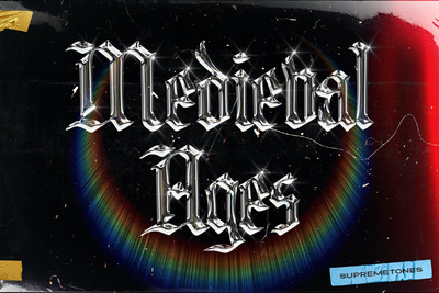 透明效果的酷炫游戏字体样式（PSD）