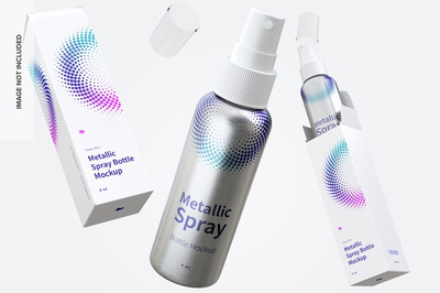 4盎司金属喷雾瓶模型[PSD]