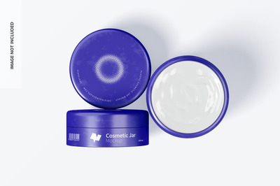 100毫米塑料化妆品瓶模型[PSD]