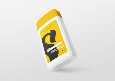 塑料洗漱用品瓶子样机[PSD]