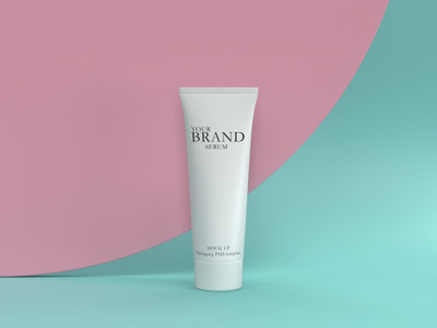 护肤保湿化妆品样机[PSD]