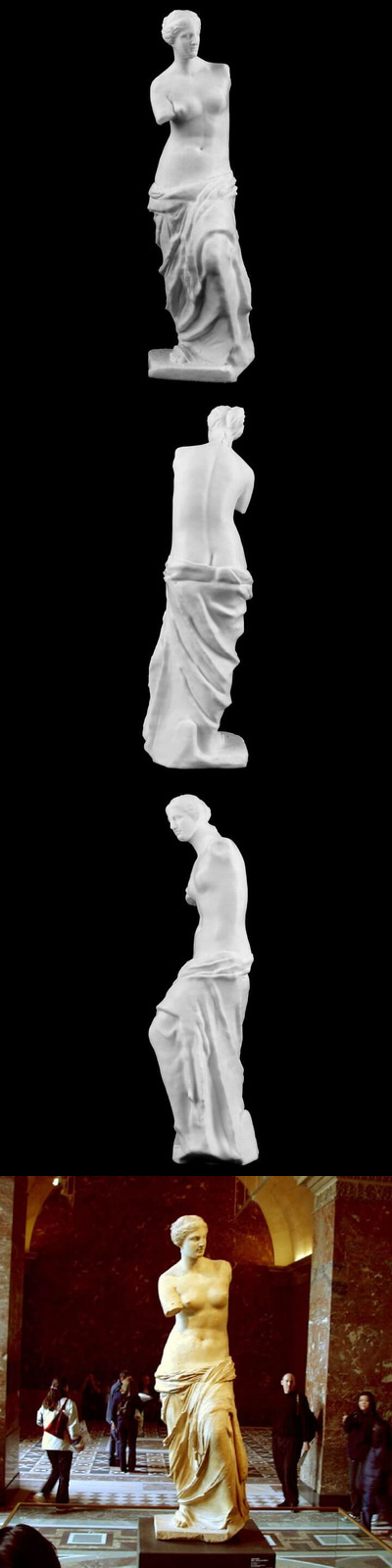 著名雕像断臂维拉斯3D模型下载（FBX,C4D可用）