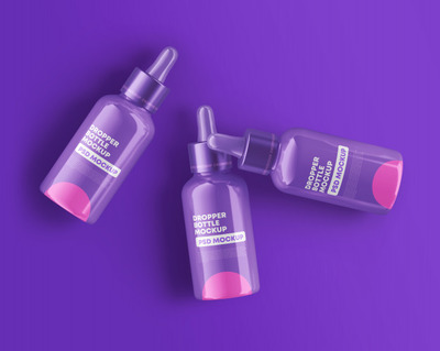 光滑的滴管瓶样机[PSD]