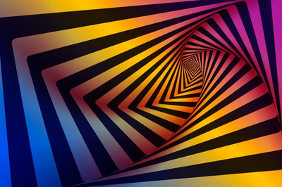 视错觉动感艺术背景