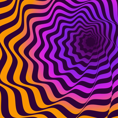 视觉动感艺术几何背景