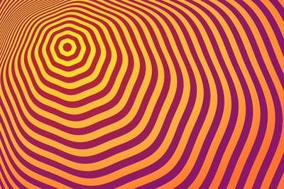 迷幻的视错觉艺术背景