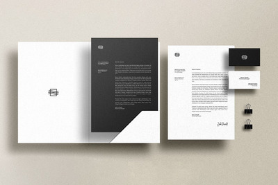 时尚高端专业的高品质品牌设计VI样机展示模型mockups