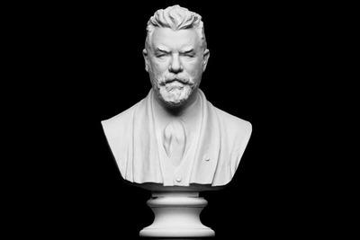 卡尔·雅各布森雕像3D模型（FBX，C4D可用）