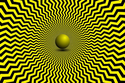 迷幻的视错觉艺术背景