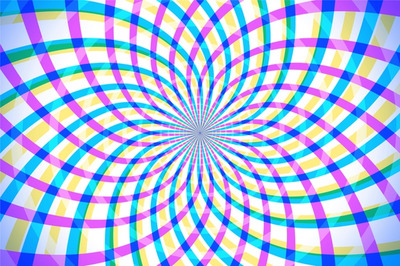 视幻几何抽象艺术背景