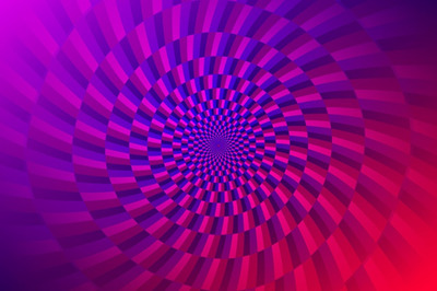 梯度视错觉艺术背景